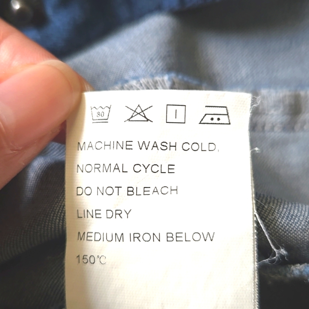 Miss Sixty Floral Denim Button-Up Shirt - Picture 10 of 12